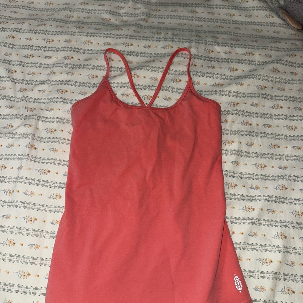 Free people coral tank